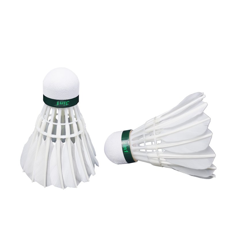 Pack of 12 Chinese Factory Directly Sell Stable and Sturdy High Speed Badminton Shuttles Goose Feather Badminton Shuttlecocks