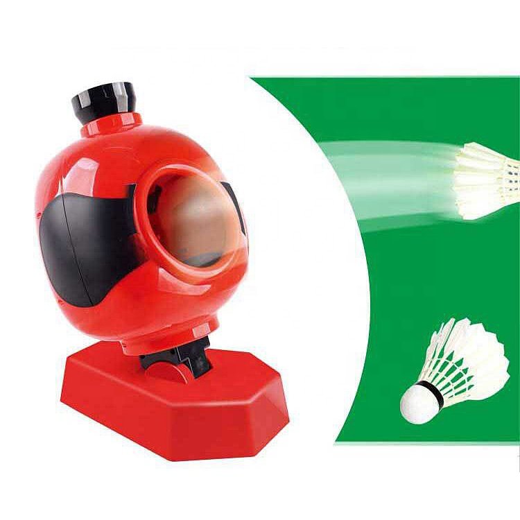 Automatic Launcher Sport Training Can Customize Logo Multi-angles The Lifting Bracket Badminton Ball Machine With Adapter