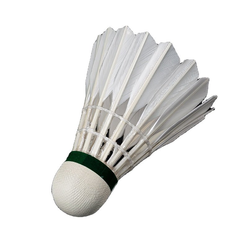 OEM High-Durable Half Feathers Duck Feather Badminton Shuttlecocks Class a Model with Cork Head and PU Cork for Training