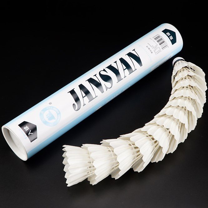 Factory direct durable training badminton shuttlecock super durable goose feather shuttlecock speed 75/7677/78
