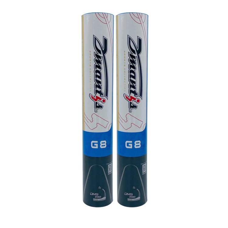 Badminton Shuttlecock High Quality Traditional Regular Shuttlecock Dmantis G8 Cork Customization
