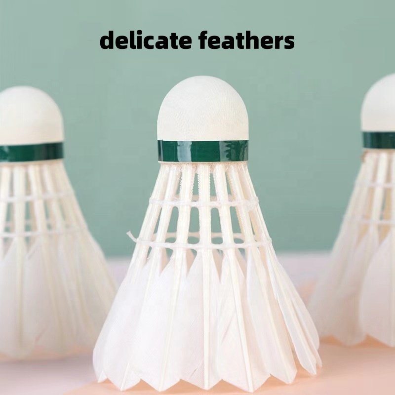 Best Bright Class a Durability Feathers Shuttlecocks New High Quality Glue Product