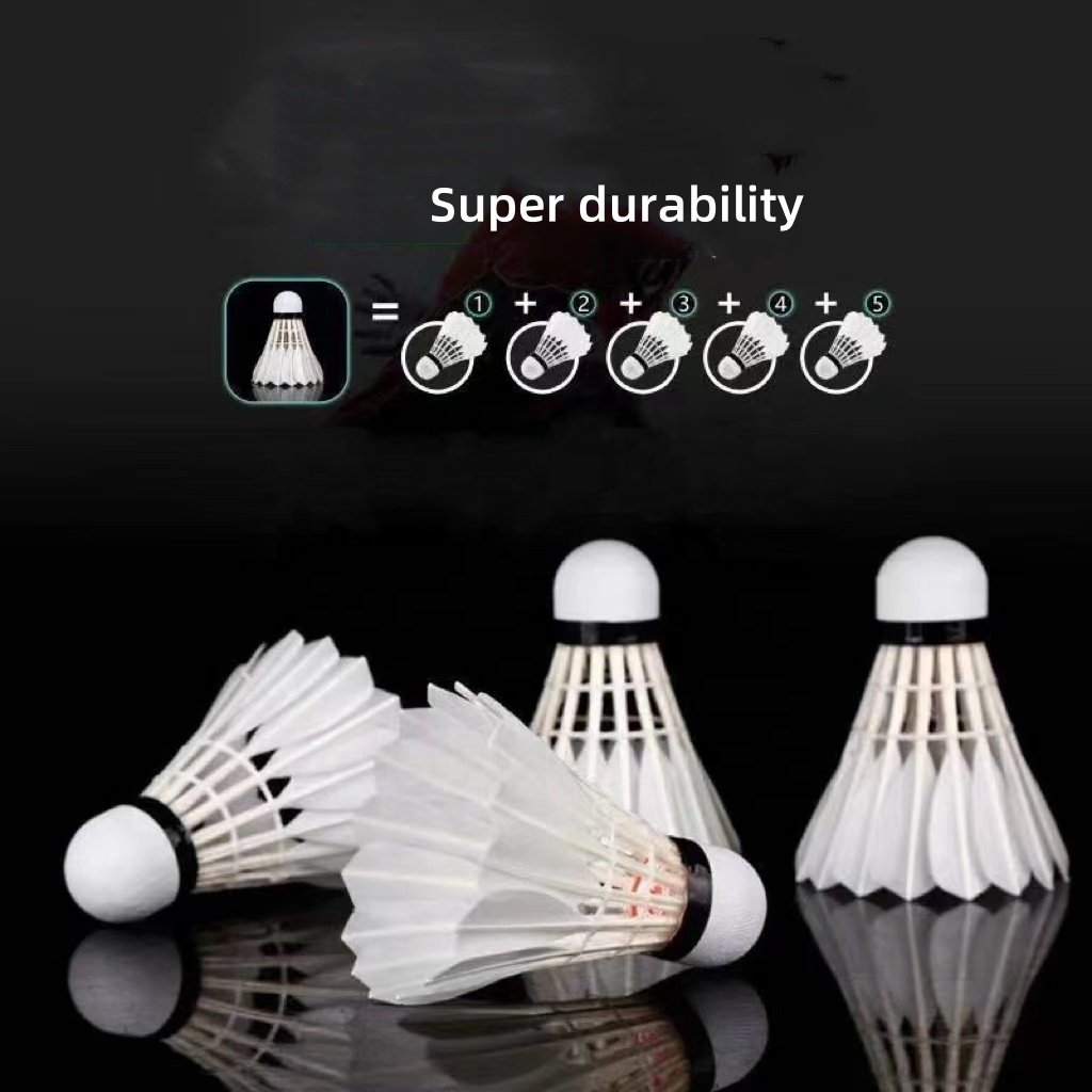 Best Bright Class a Durability Feathers Shuttlecocks New High Quality Glue Product