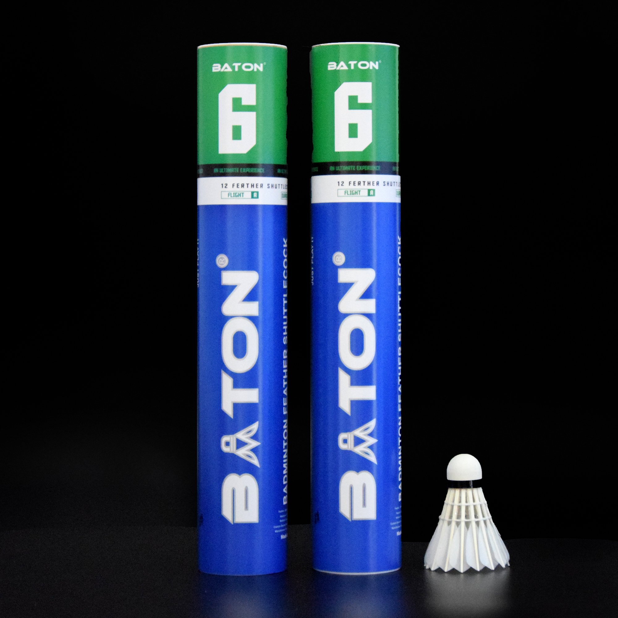 Speed 75 to 78 straight goose feather badminton shuttlecocks for amateur training or club players shuttlecock