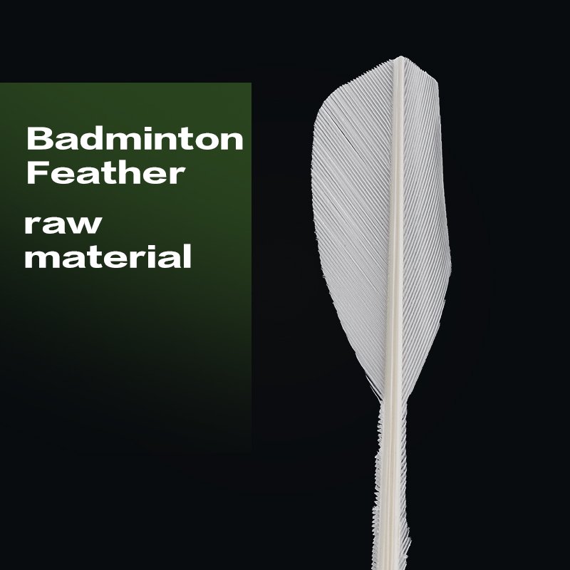 OEM Super Durable Half-Feathered Duck Feather Badminton Shuttlecocks Customizable Support