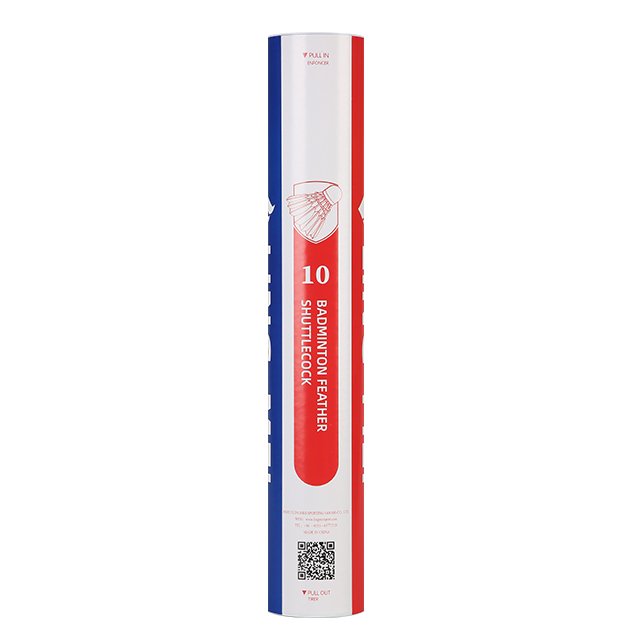 China factory ling mei 10 goose feather shuttlecock good for club use