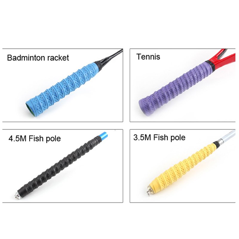 Wholesale Printing Anti-slip Tennis Over Grip New Top Sale Custom Logo Badminton Tennis Wrap Anti-Slip Keel Grip