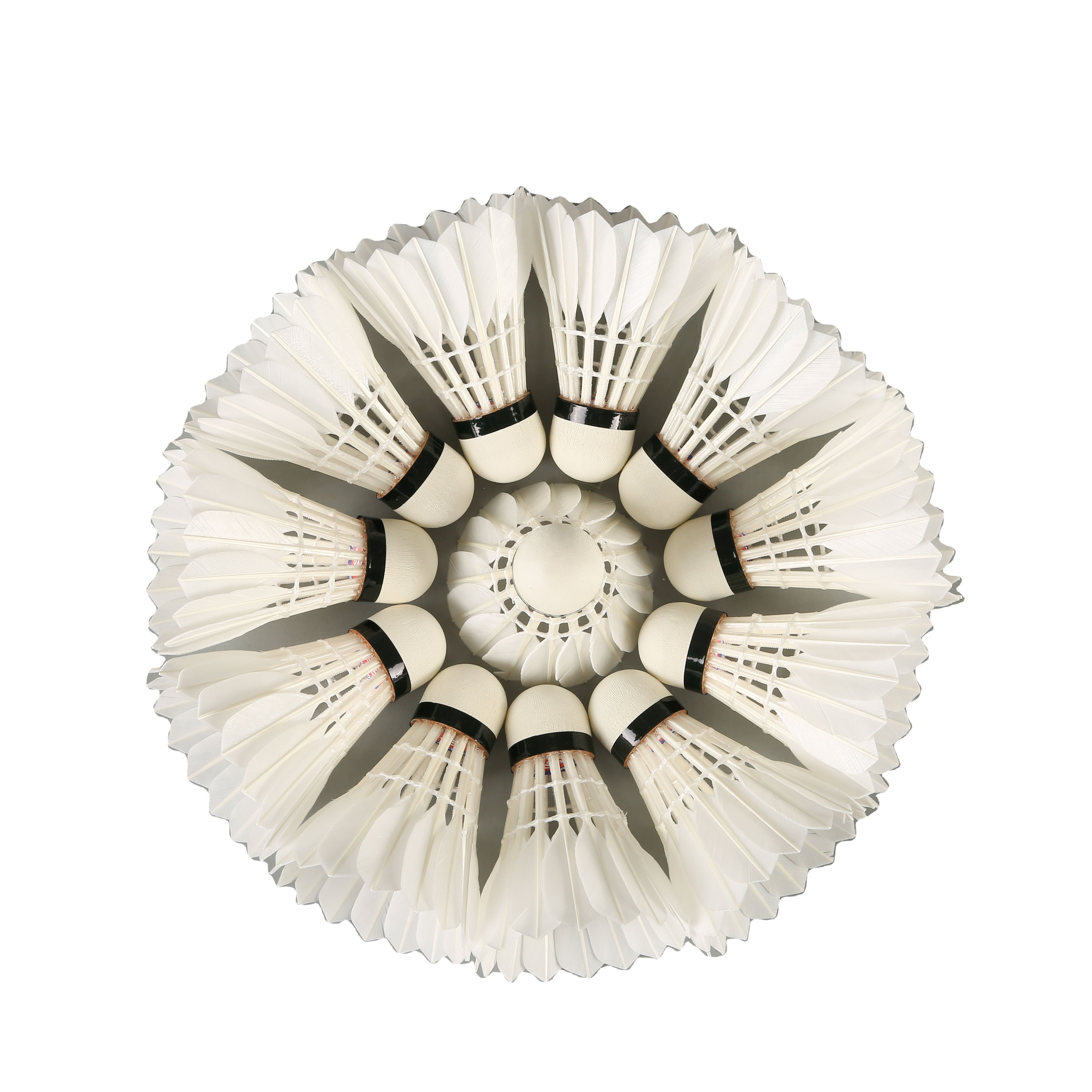 best price durable tournament grade Badminton Shuttlecock Lingmei 70 aeroplane for professional players