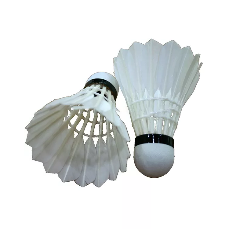Strong Durability Single Side Goose Feather Badminton Shuttlecocks For Amateur And Professional Players