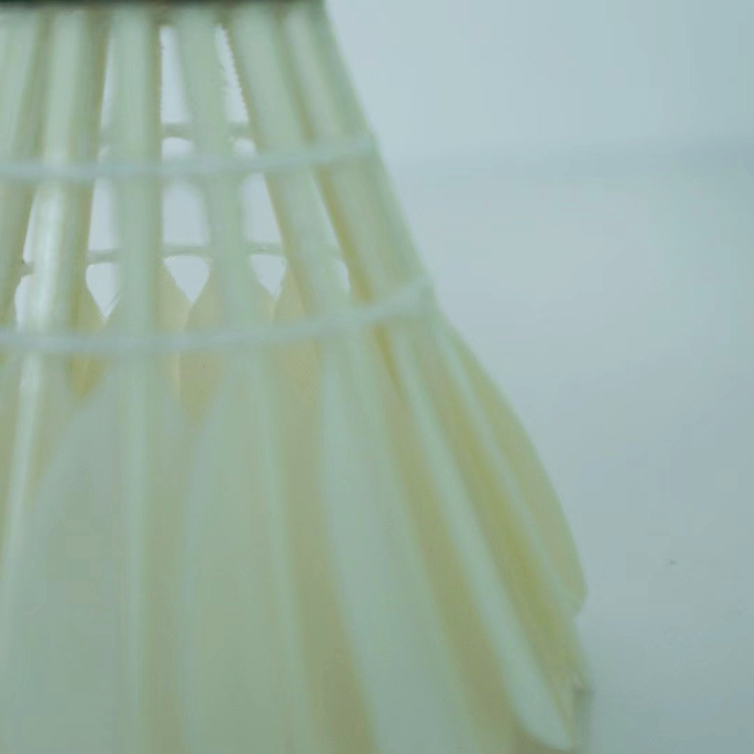All-Round Durable Class C Badminton Shuttlecocks Goose Feather with PU Cork for Club Training