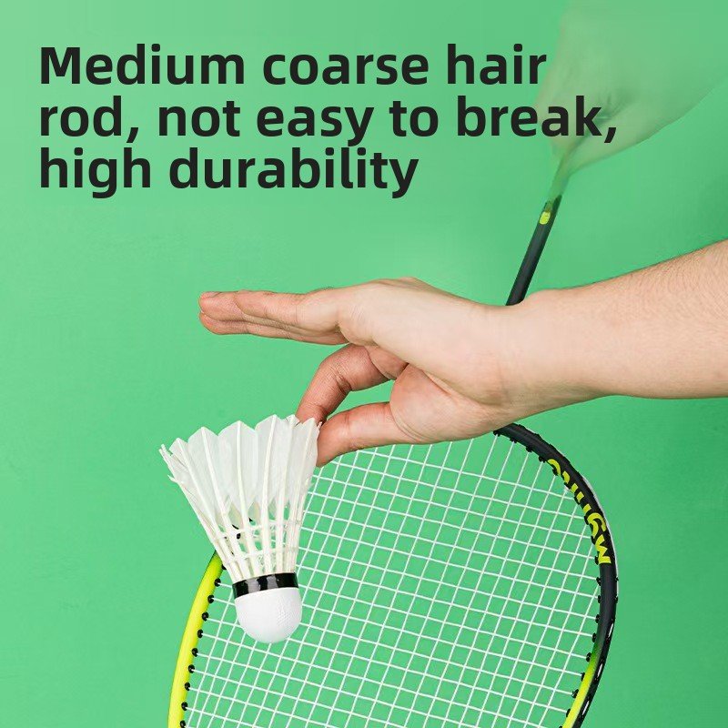 Deli High Quality F2202 Badminton Racket Goose Feather Cork Super Durability Sport Training Competition Class Wholesale