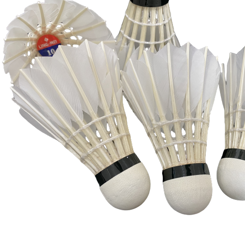 goose feather model 10 badminton shuttlecock for training