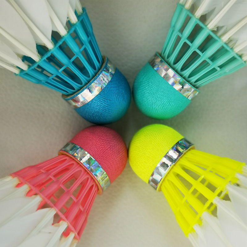 New Arrivals Wholesale Original Source 3in1 Shuttlecock Badminton Hybrid Shuttles Goose Feather Durable for Training Use