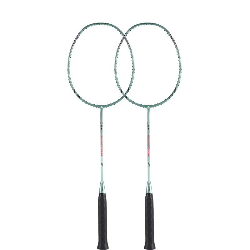 Lingmei brand nano carbon graphite badminton bat shuttlecock racket