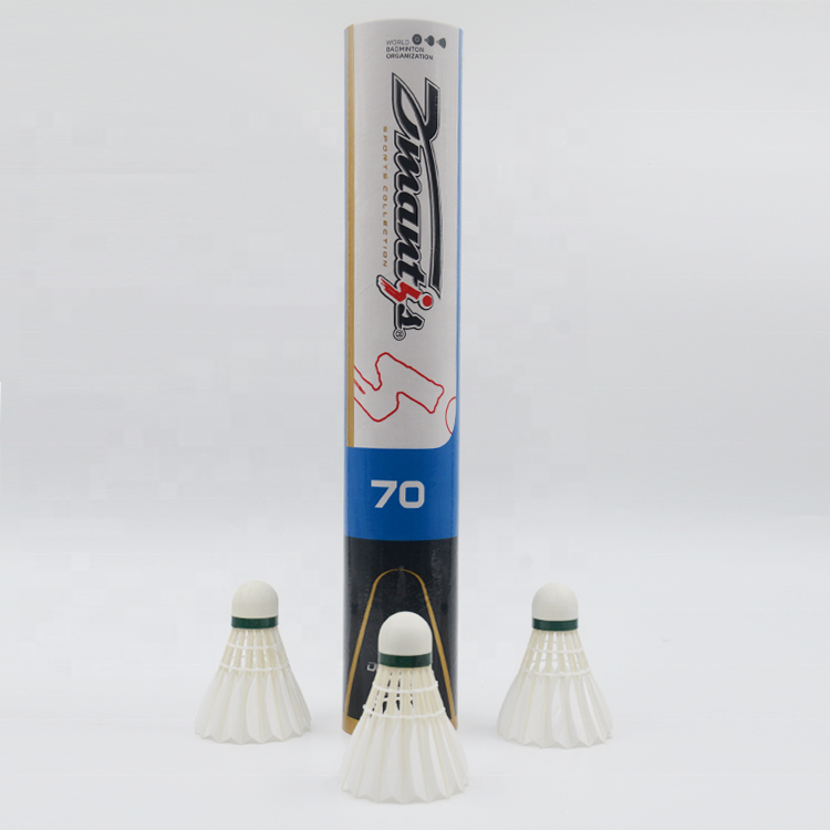 Wholesale Manufacturer Goose Feather Badminton Shuttlecocks for Tournaments High Quality Volant de badminton