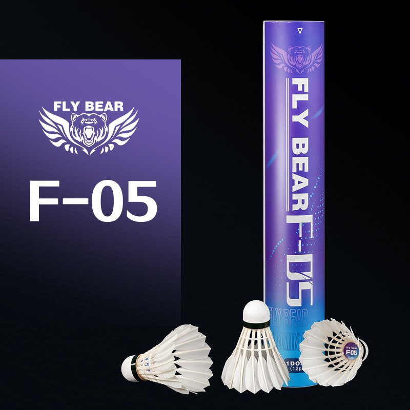 Duck Feather Competition Training Badminton Shuttles High Quality Shuttlecocks for Players
