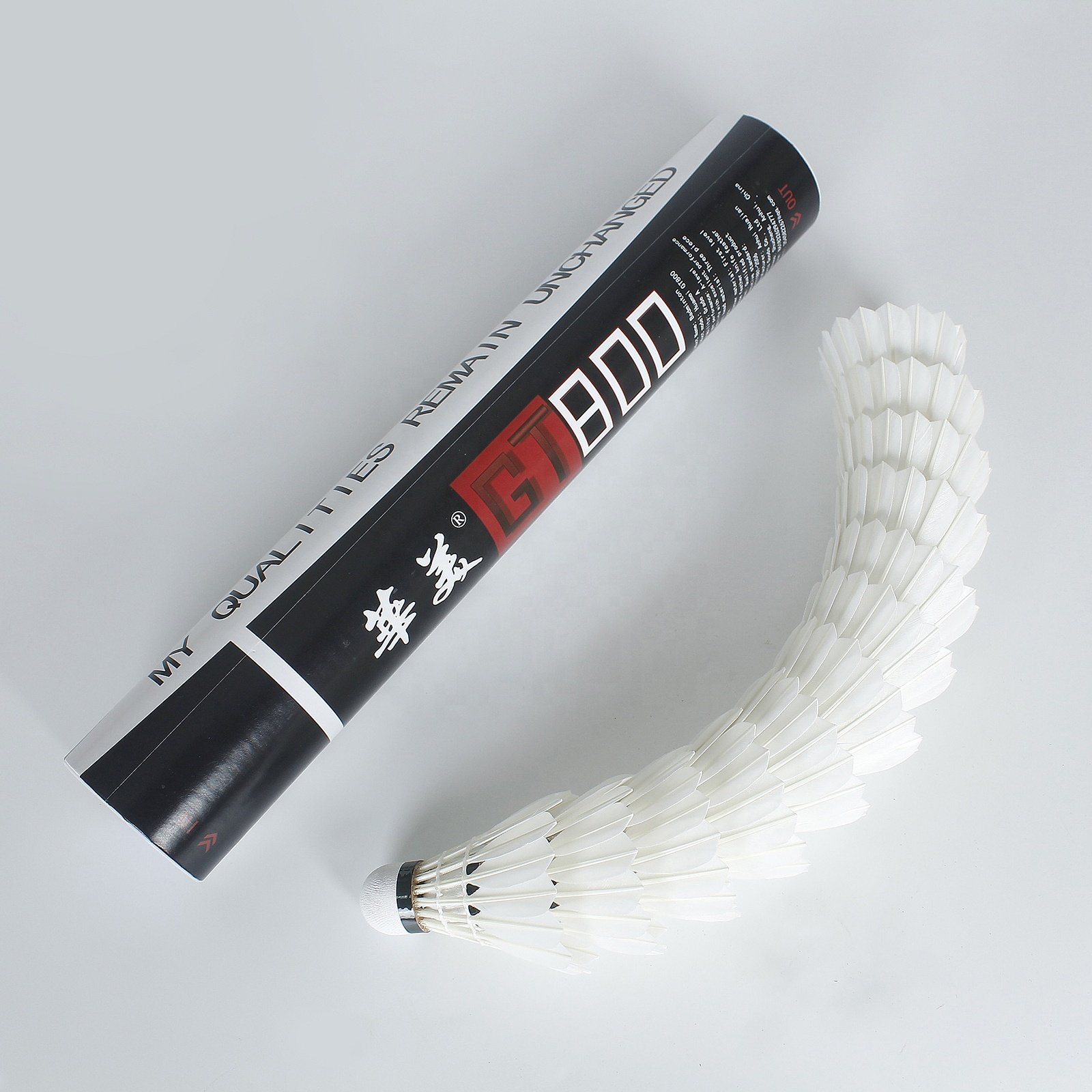 Top Quality Durable Goose Feather Badminton Shuttlecock Made In China With Factory Price Suit For Tournament Training