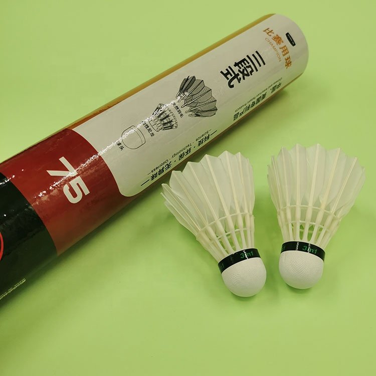 Top Quality Hybrid Badminton Shuttlecocks Dmantis brand Duck Feather Badminton for Professional Competition wholesale badminton