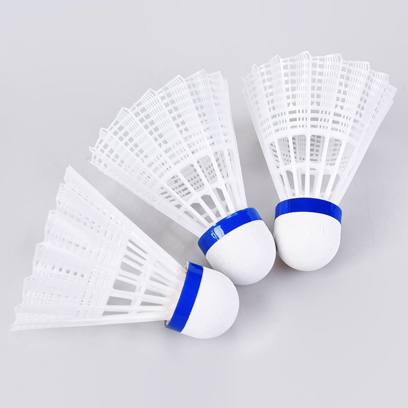 Hot Sell Professional competition resistant play training badminton Ball leisure outdoor plastic nylon badminton 6pcs pack