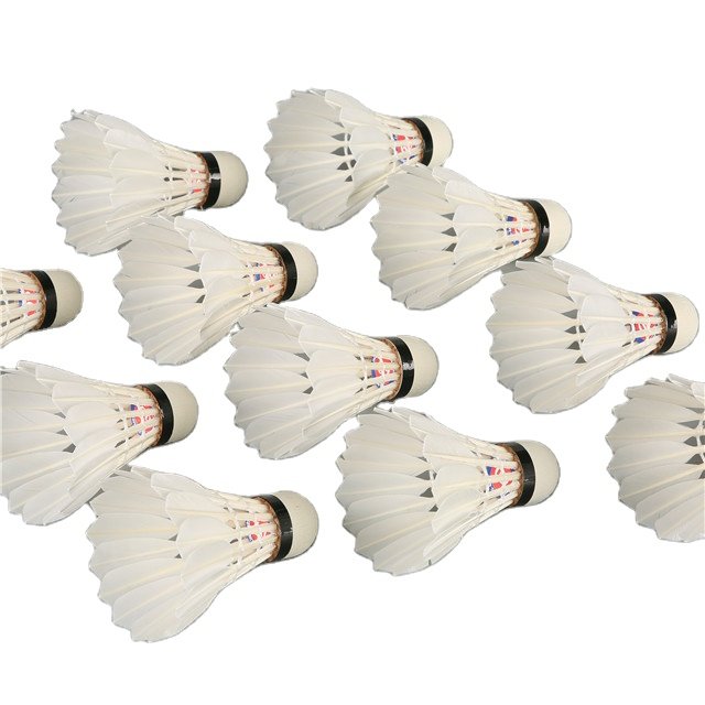 Libgmei brand wholes LINGMEI90 goose feather badminton shuttlecock