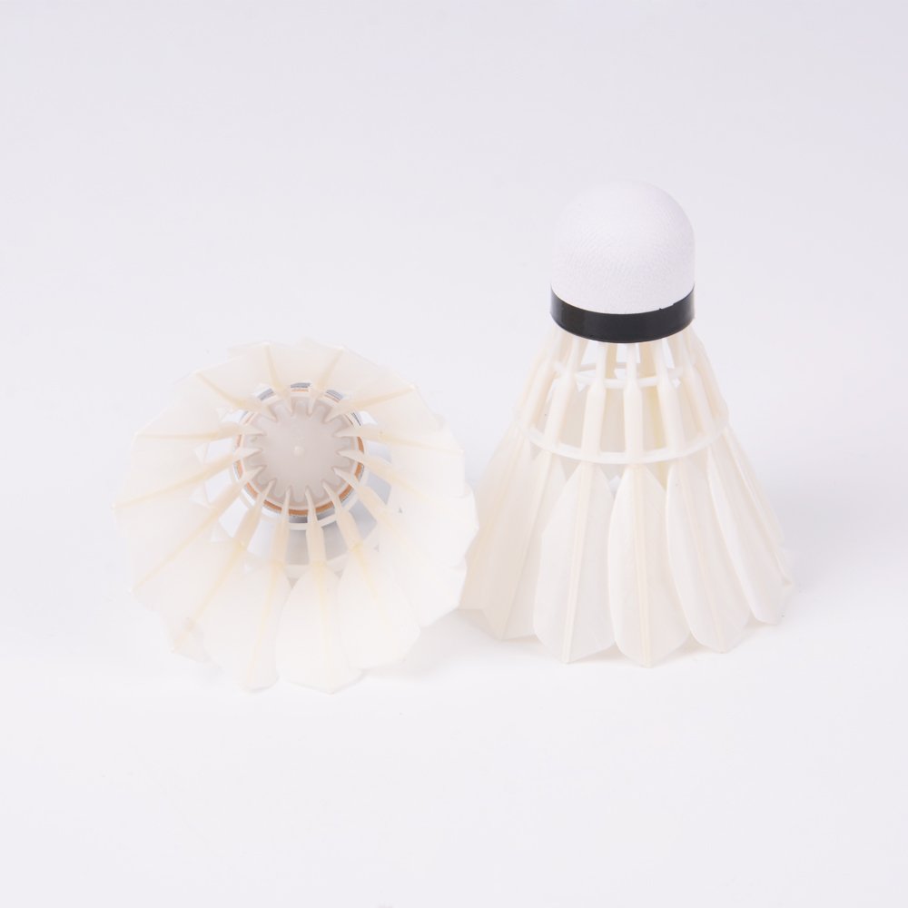 Factory custom provided Badminton Shuttlecocks Birdies,12 Pack Training Badminton Balls with Great Stability for in/out door