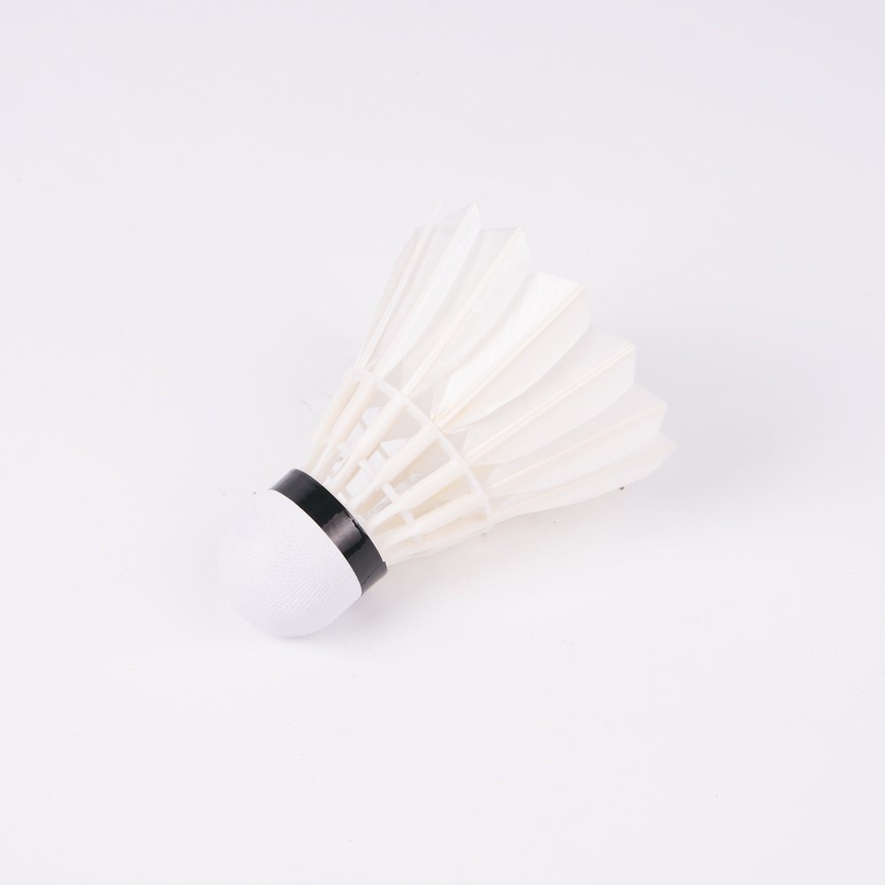 Factory custom provided Badminton Shuttlecocks Birdies,12 Pack Training Badminton Balls with Great Stability for in/out door