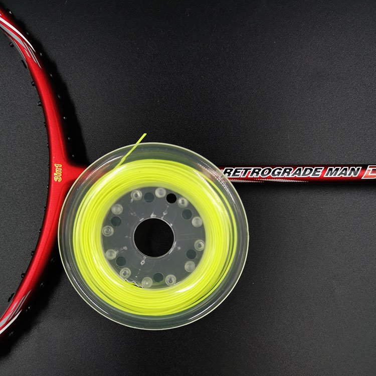 Cheap Hot Sale Top Quality Shuttlecock Type High Tension 0.75mm Elastic Badminton Racket String Professional