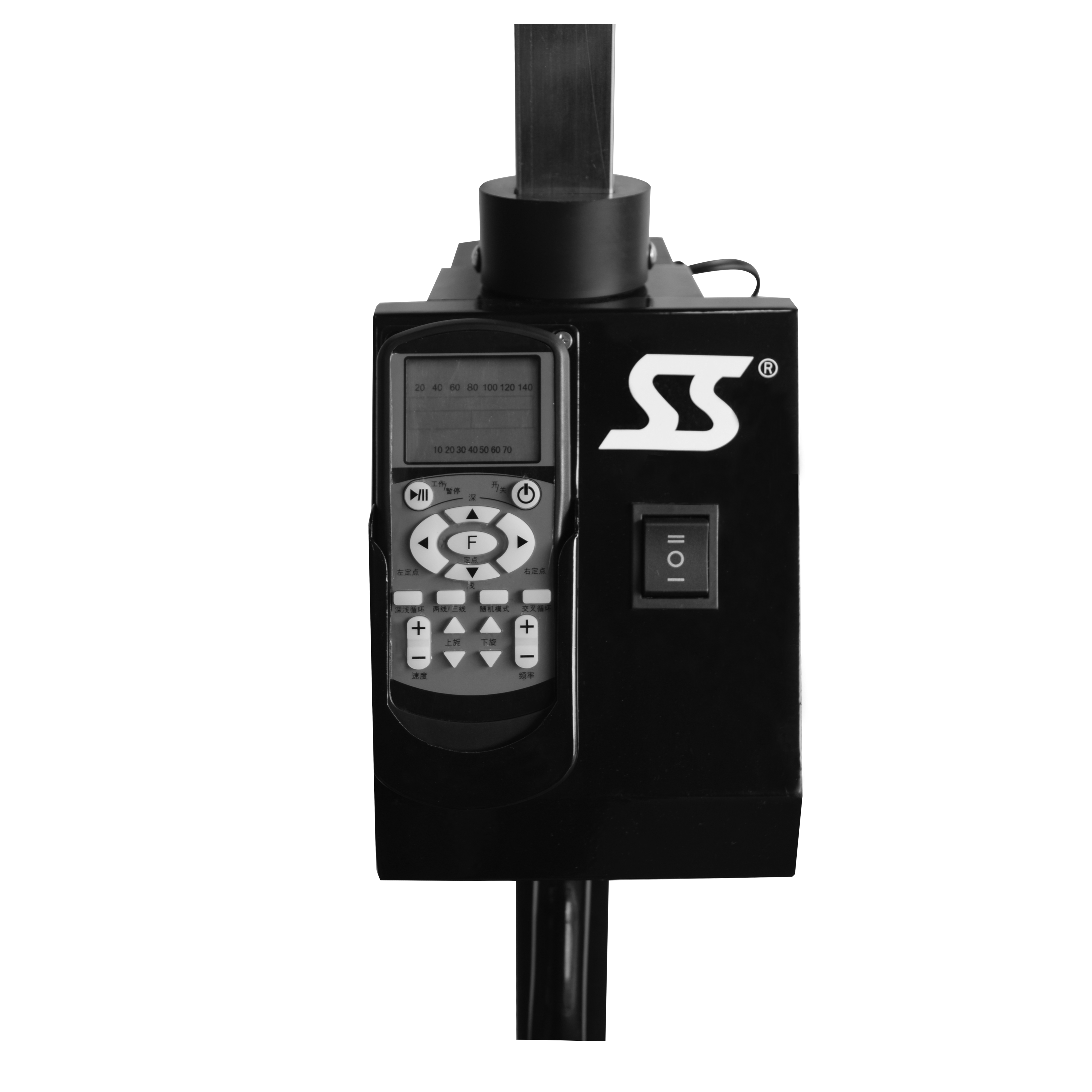 Most popular badminton shuttlecock machine with free remote control and battery