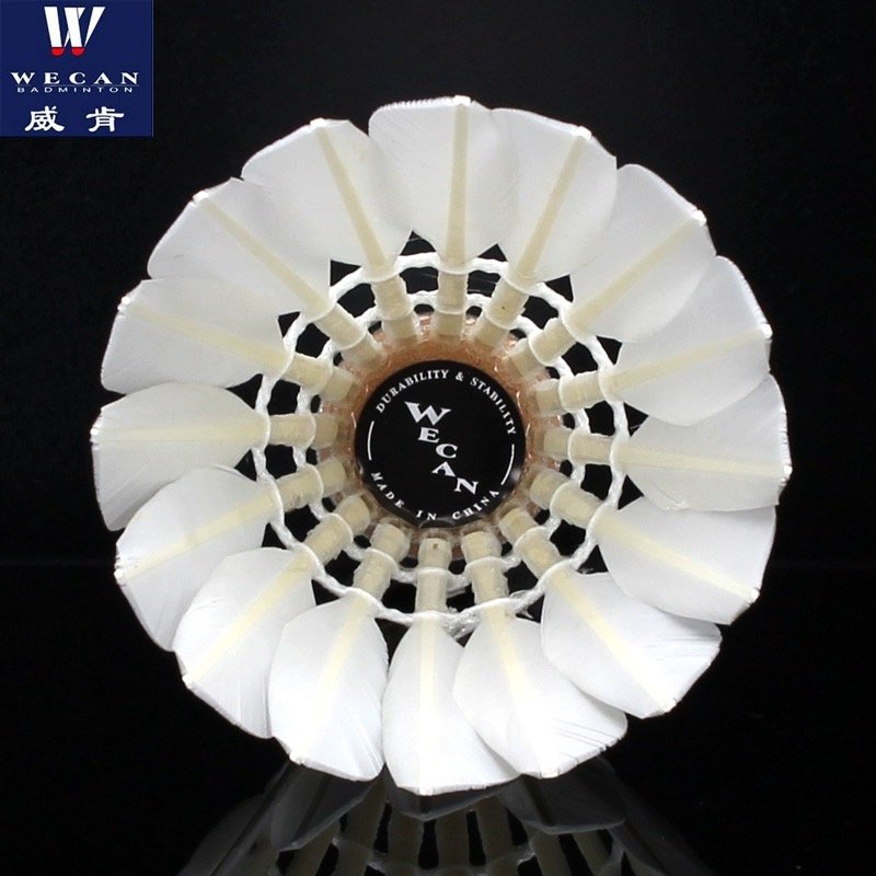 WECAN BLACK badminton shuttlecock