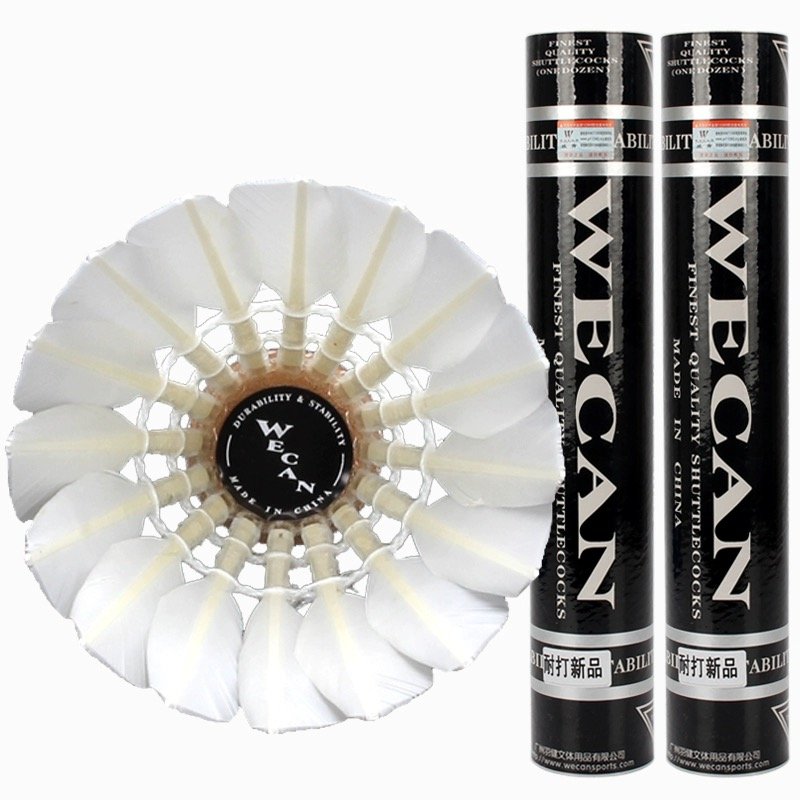 WECAN BLACK badminton shuttlecock
