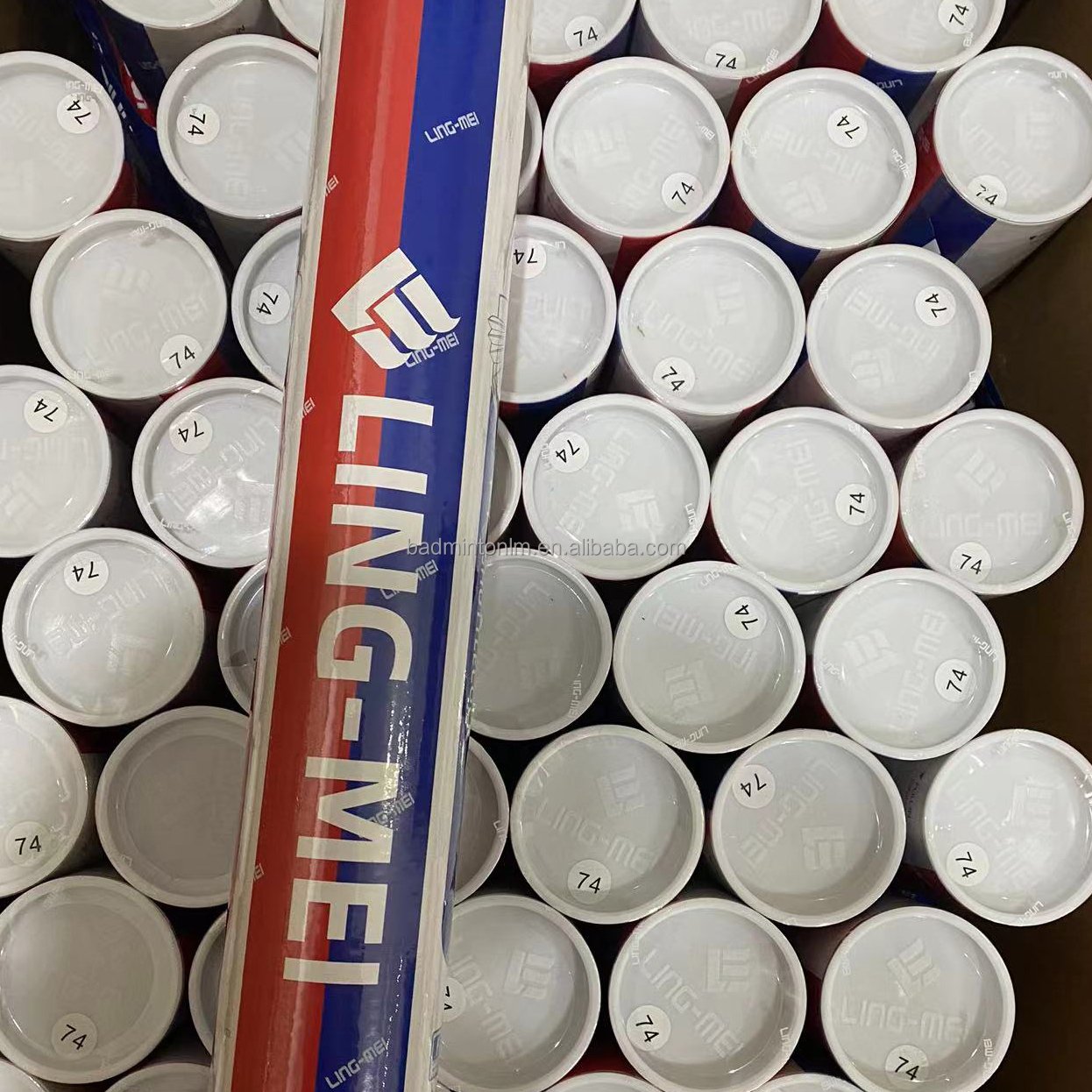 Natural cork best selling badminton shuttle lingmei 90pro