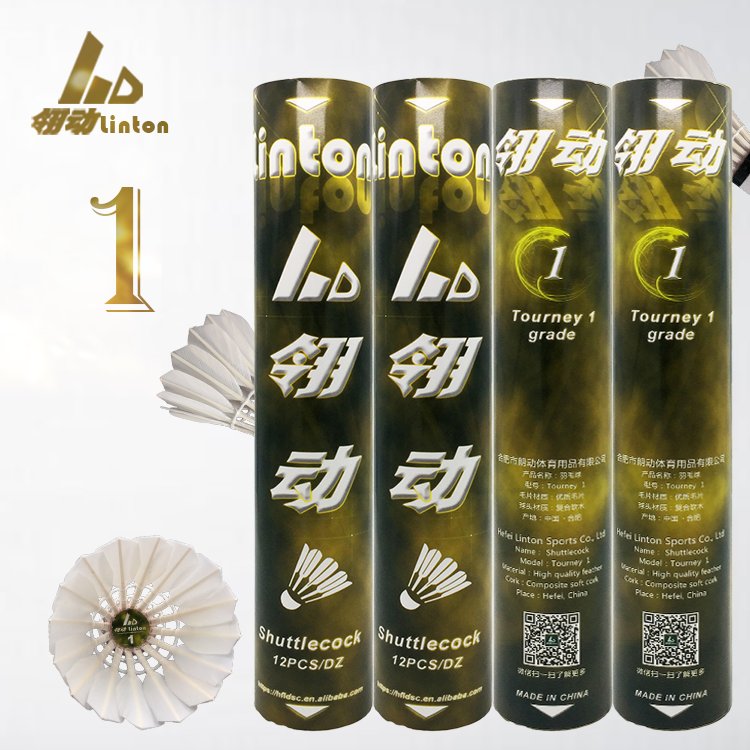 Level A Hot Sale Badminton Shuttlecock LT-01 Badminton Shuttlecock Duck Feather