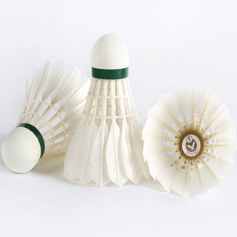Customize Goose Shuttles Badminton Athlete Promotion New Product Feather Shuttlecock