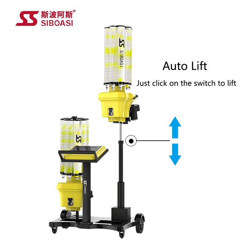 Best Training equipment S8025 SIBOASI Badminton launcher feeding Machine