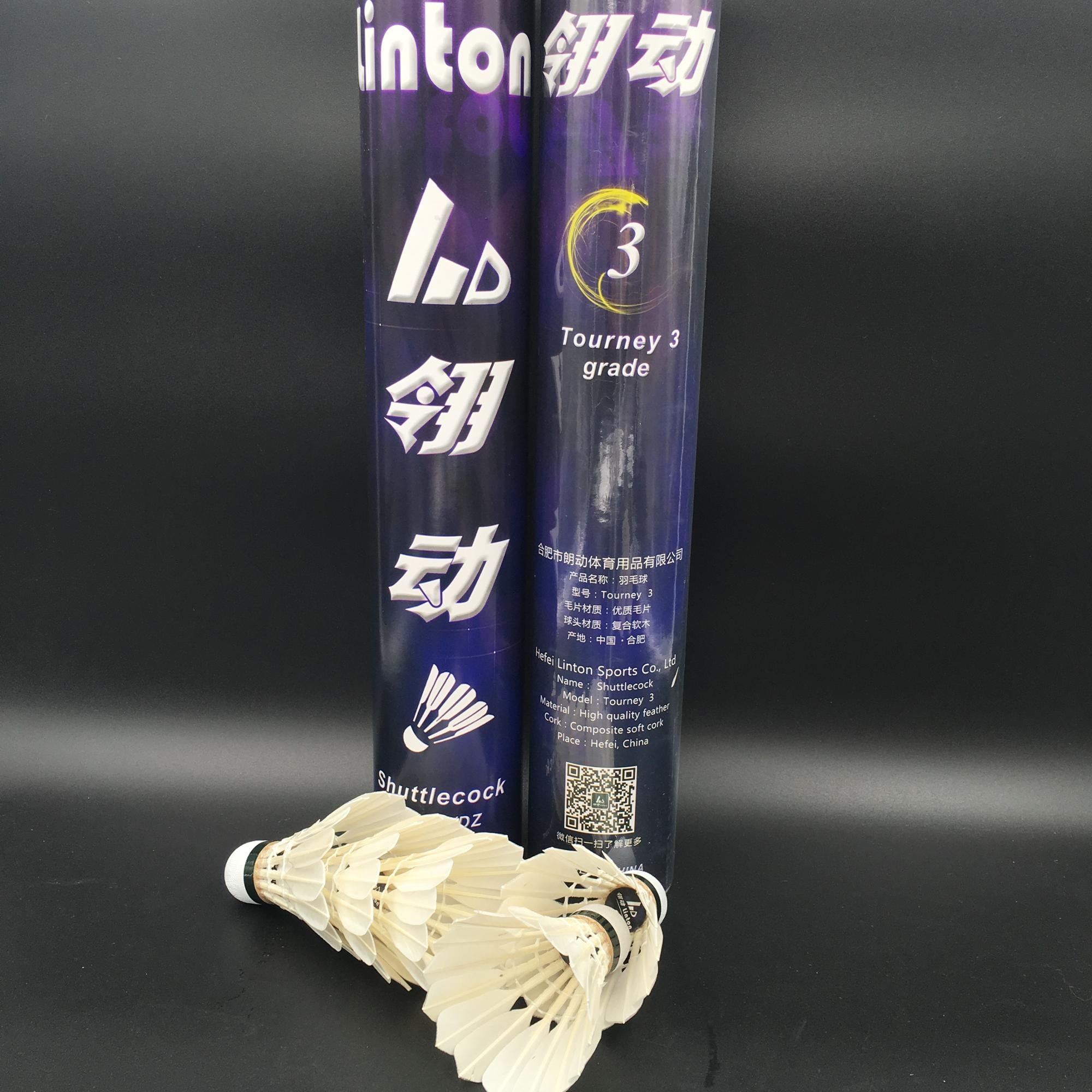Great hand-feeling good appearance water duck shuttle cocks badminton suit to matches