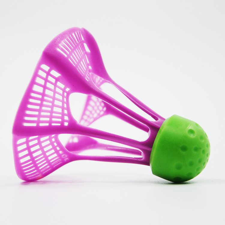 Outdoor Plastic Shuttlecock Windproof Elastic Air Shuttle Balls Supplier Shuttlecock Cork Nylon Shuttle Badminton