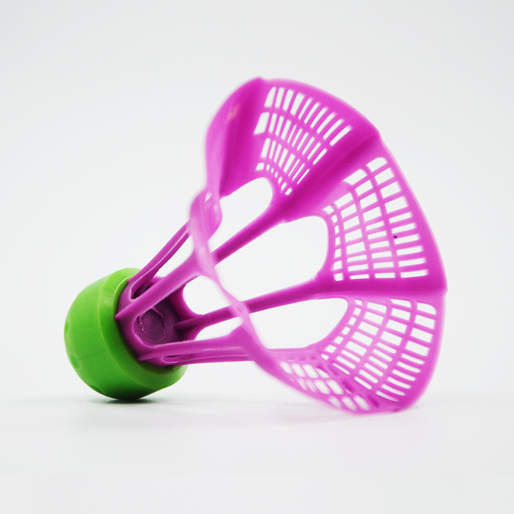 Outdoor Plastic Shuttlecock Windproof Elastic Air Shuttle Balls Supplier Shuttlecock Cork Nylon Shuttle Badminton