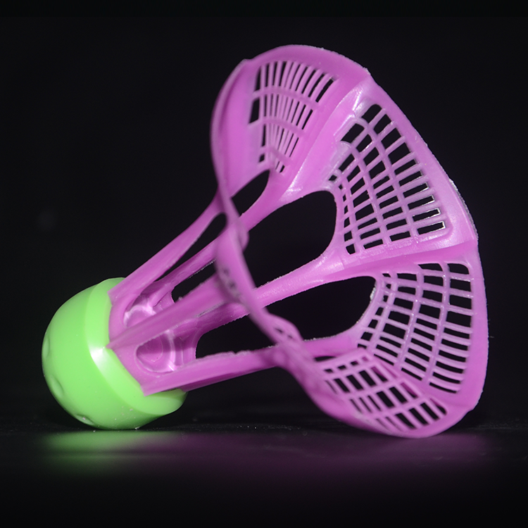 Outdoor Plastic Shuttlecock Windproof Elastic Air Shuttle Balls Supplier Shuttlecock Cork Nylon Shuttle Badminton