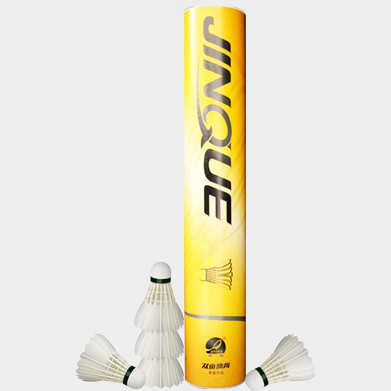 Factory OEM Class A Goose Shuttlecock Composite Cork Head Stable Badminton Shuttlecocks