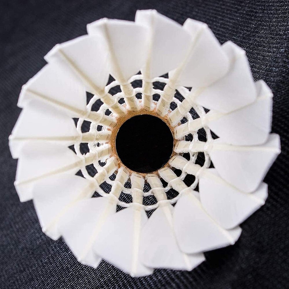 Badminton Goose Feather Shuttlecocks Stable and Durable High-Speed Badminton Shuttles Sports Training Badminton Balls