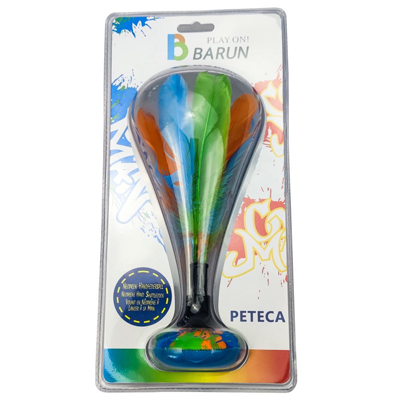 Neoprene Peteca Shuttlecock Multi Colour Goose Feather Ball outdoor beach shuttlecock sale