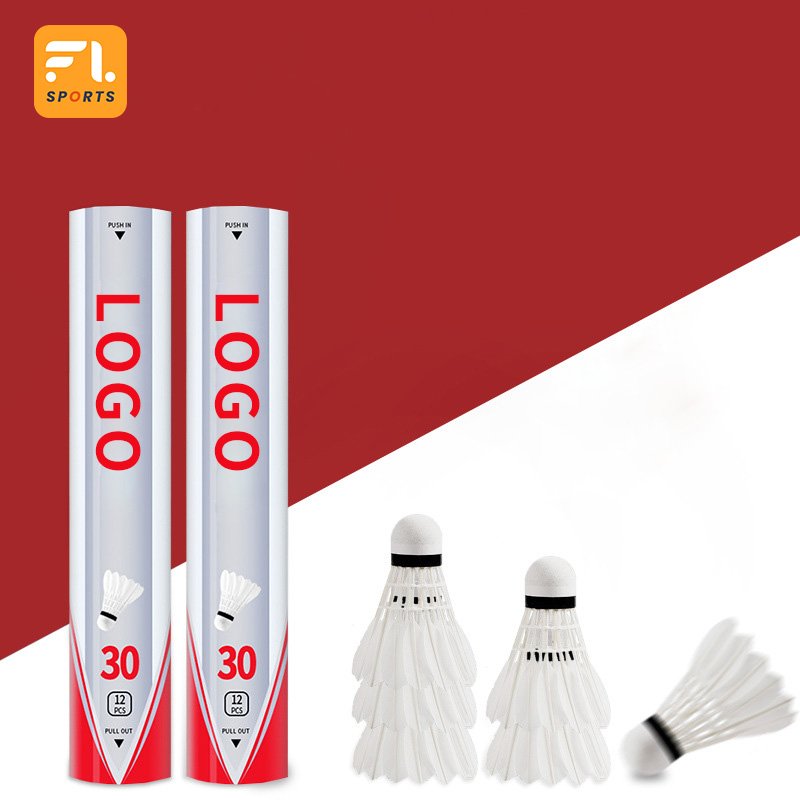 Top Quality Goose Feather Badminton Shuttlecock for Tournament Badminton Sports