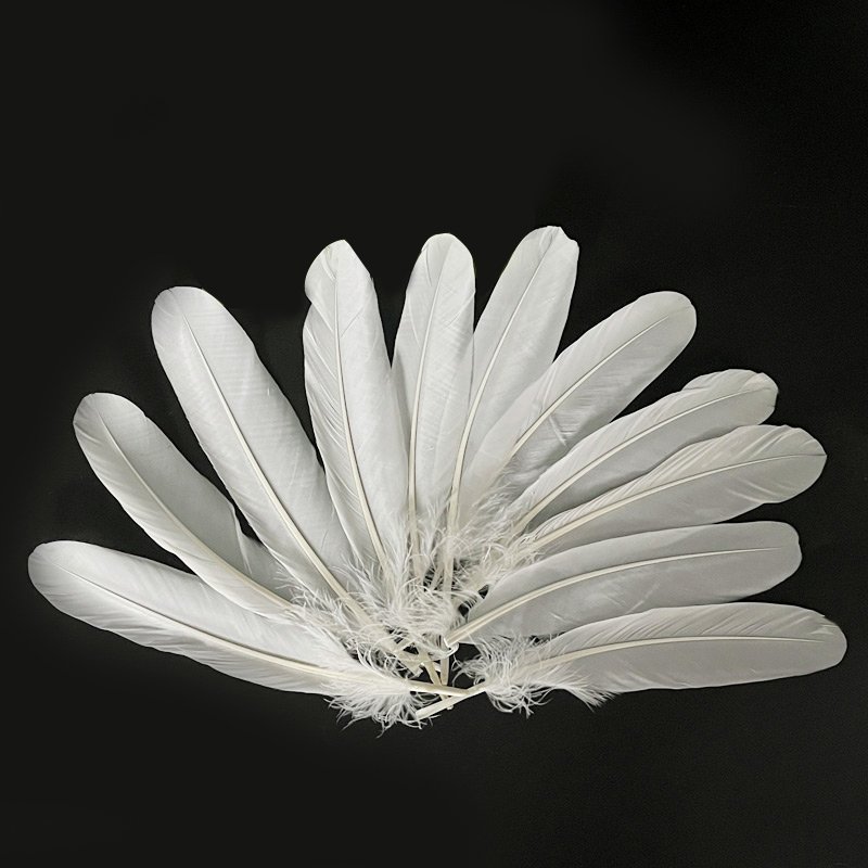 Shuttlecock raw material manufacturer directly sells badminton duck feather to Indonesia