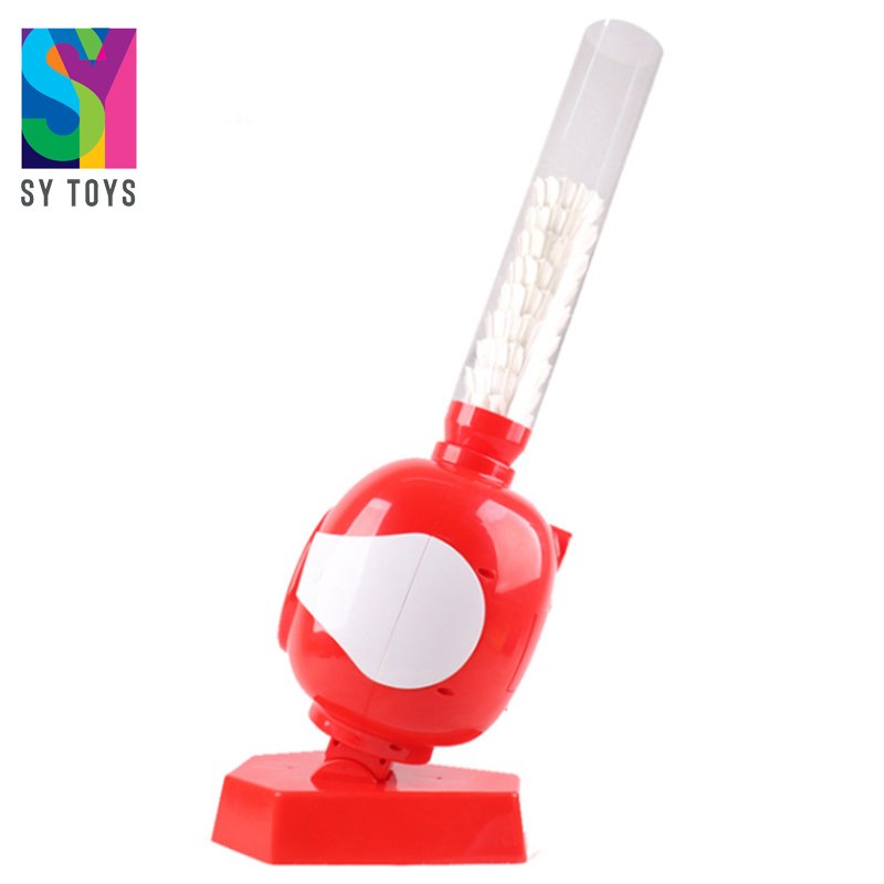 SY Automatic training pitcher kit sport toys shuttlecock launcher badminton ball machine