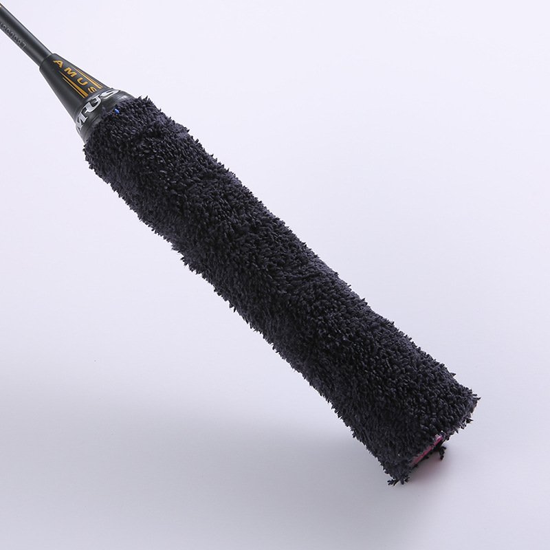 Colorful Non-Slip Towel Grip Badminton Tennis Racket Over Grip absorbent fibres Wholesale badminton towel grip