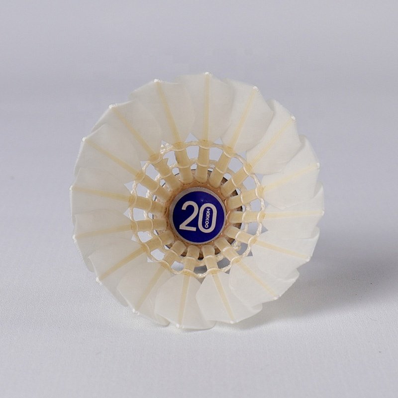 Good Quality Foamed Plastic Head Duck Feather Wholesale Aeroplane Most Durable Honkoo Badminton Shuttlecock