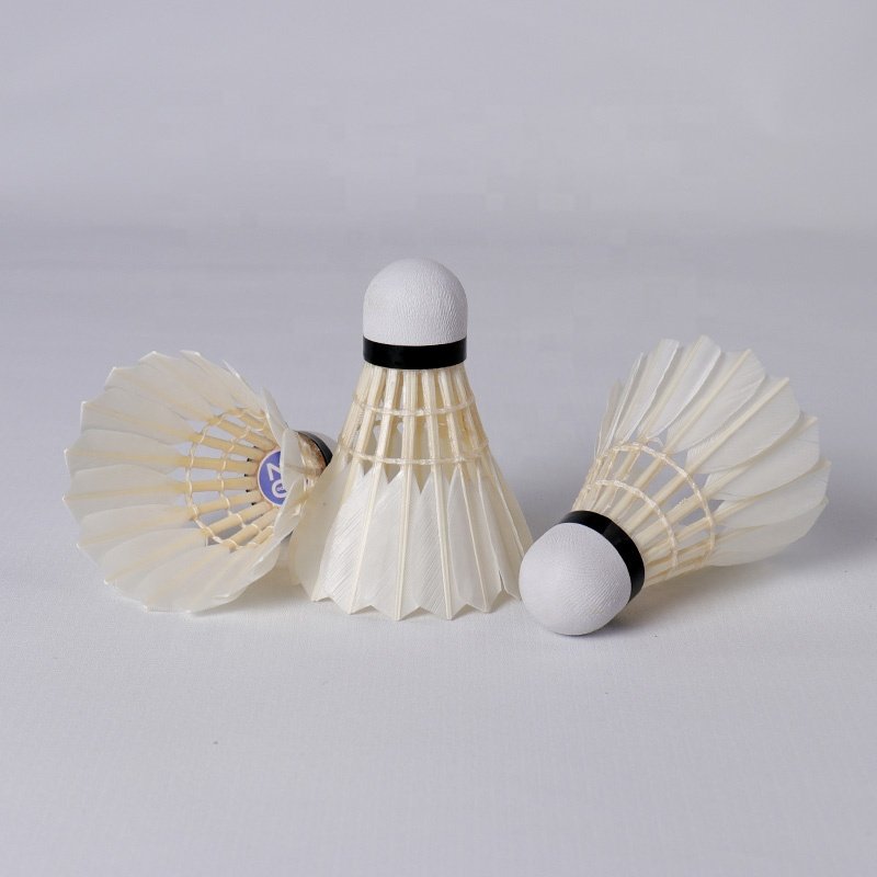 Good Quality Foamed Plastic Head Duck Feather Wholesale Aeroplane Most Durable Honkoo Badminton Shuttlecock
