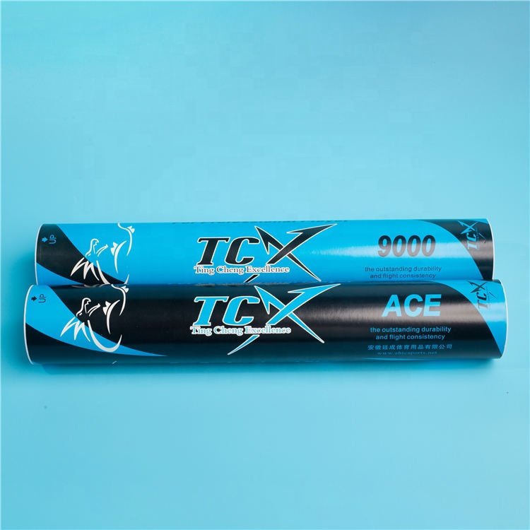 TCX 9000 Great Goose Feather Badminton Shuttlecock Suitable for for Professional Players Outdoor and Indoor Badminton Sports