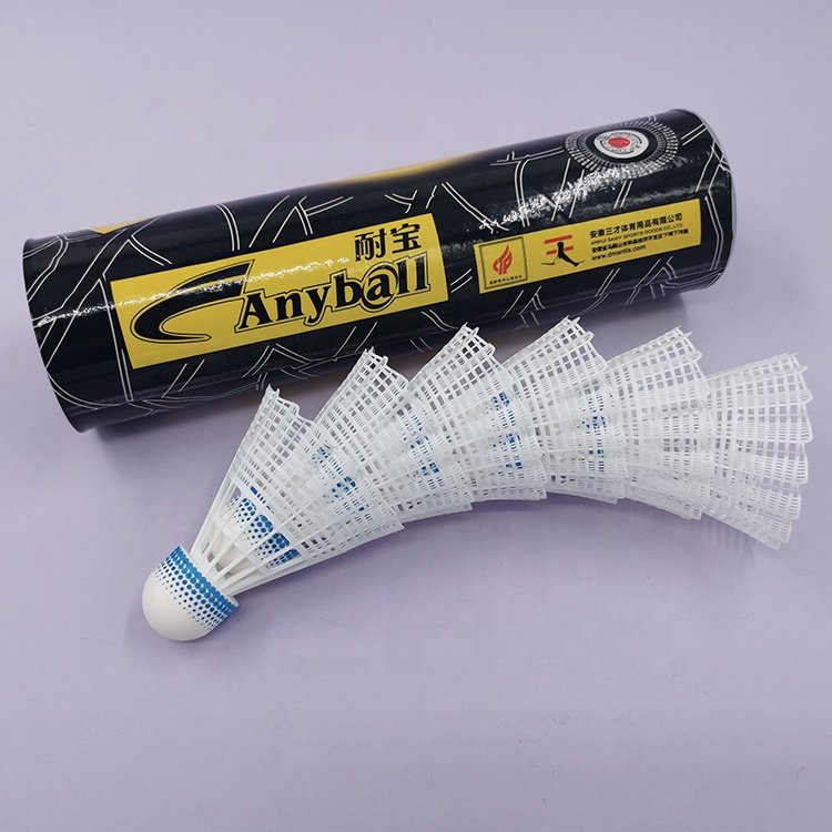 New Design Nylon Shuttlecock for Badminton Sports Training Factory Supply Ribbon Shuttlecock Ribbon Nylon Ball