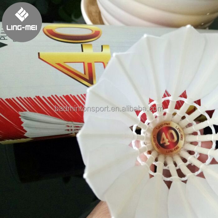 Aeroplane Badminton Outdoor Shuttlecock For Tournament Lingmei Brand #40